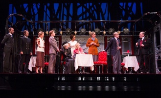 the company of agatha christies murder on the orient express. photo by t. charles erickson