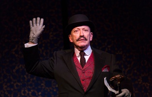 Allan Corduner as Hercule Poirot. Photo by T. Charles Erickson